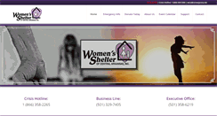 Desktop Screenshot of conwaywomensshelter.com